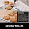 Food Grade Reusable Nonstick Silicone Baking Mat, Oven Safe Cookie Sheet Liners, Up to 500 Degrees, No Mess Easy Clean Pastry Mats, Kitchen Essentials, 11.75x8.25 Quarter Sheet, 2PK, Mint
